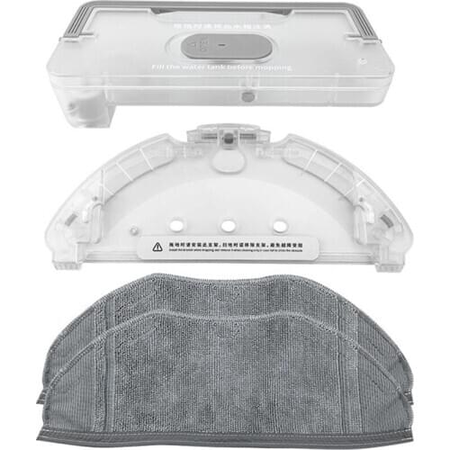 4pcs/set Water Tank Mop Cloth Hanger Cleaning Rag for 360 X90 X95 Sweeper Robot Spare Parts