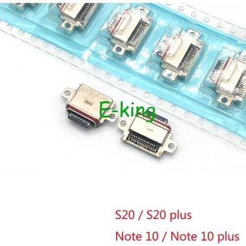 50PCS Original For Samsung Galaxy S20 Note 10 Plus USB Charging Port Connector Socket