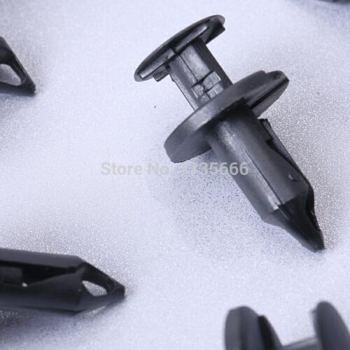 500PCS Bumper Cover Fender Shield Clips Lower Deflector Retainer 8mm For Ford For Chrysler 6503598 N807389S 2103024