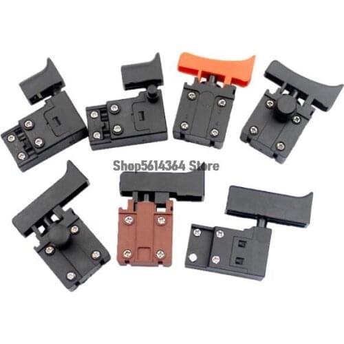 AC 250V/4A 6A Lock ON Adjustable Speed Control CW/CCW Switch For Electric Hand Drill Power Tool Trigger Switches