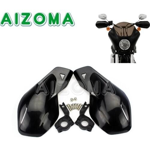 Black 7/8'' Dirt Bike Motocross Handguards Hand Guards Honda Suzuki Kawasaki Yamaha YZ 125 250 EXC 250 450 22mm HandleBar