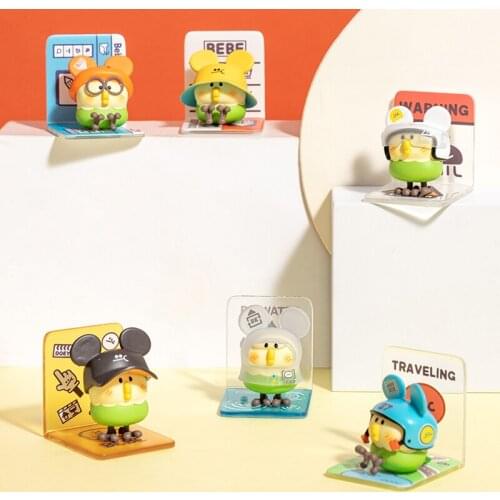 Blind Box Toys Little Parrot BEBE Fantasy Kids Figures Action Random Surprise Box Guess Bag Cute Model Collection Doll Gift