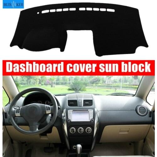 For SUZUKI SX4 2006 2007 2008 2009-2016 Dashboard Cover Sun Shade Non-slip Dash Mat Pad Carpet Car Stickers Interior Accessories