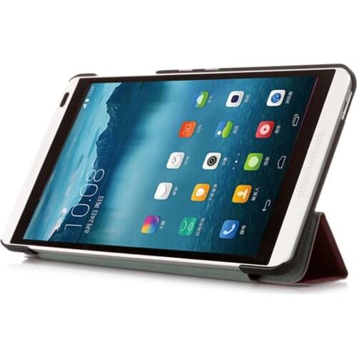 S8-301W 301U 301L UltraSlim Smart leather Cover Case for Huawei MediaPad M1 8.0 Tablet flip stand case cover