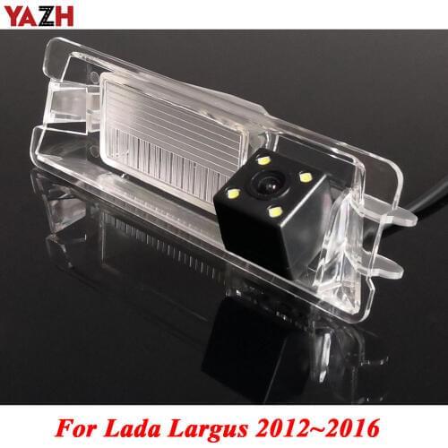 YAZH For Lada Largus 2012 2013 2014 2016 HD CCD Night Vision Rear View Camera Reversing Camera Car Back up Camera HD CCD Vehicle