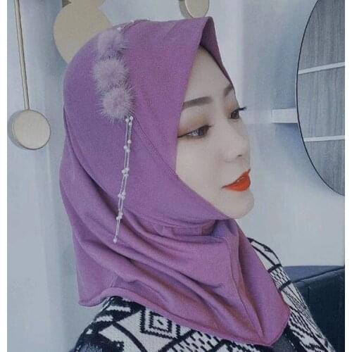 Cute Hijab Accessories Islam Moslem Girls Underscarf