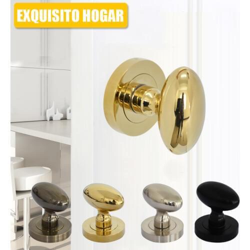 Invisible Door Hardware Gold Black Dark Side Door Background Pastoral Wooden Door Handle