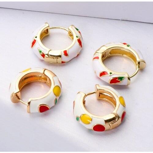 Mini Lovely Hoop Simple Statement Small Womens Girls Hot Designs Boho Classic Minimal Charming Earrings