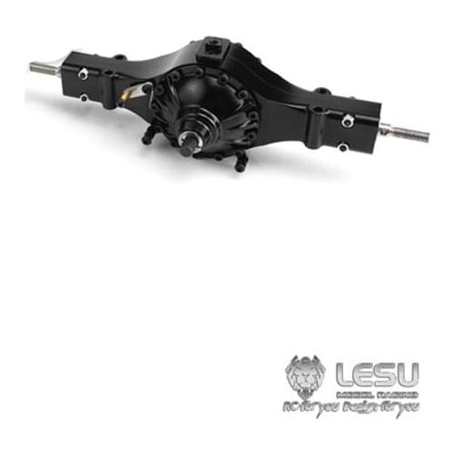 LESU Metal Rear Axle Differential Lock RC 1/14 Tractor Truck Q9011 Tamiya Model TH02063