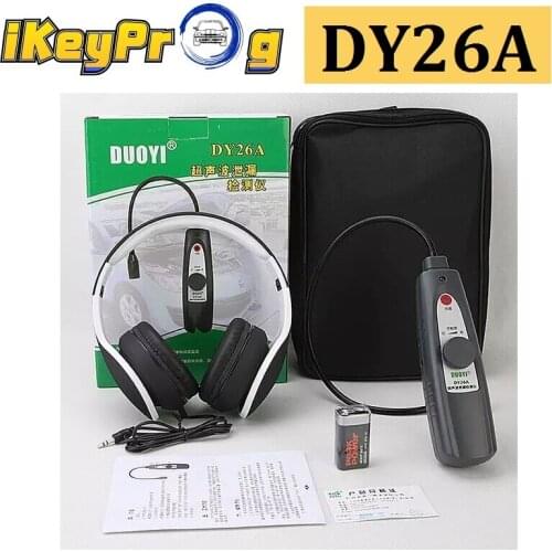 Best Price DY 26A Ultrasonic Leak Detector Tool DY26A Gasl Water Leak Pressure Vacuum Transmitter Sealing Flaw Stethoscope