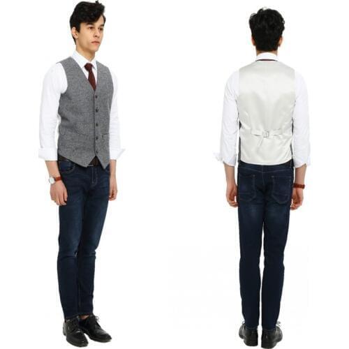 New Arrival Custom Made Vest 6 Styles Single Breasted Man Waistcoat Mens/Bridegroom/Best Man Wedding/Dinner/Evening Vests MJ9