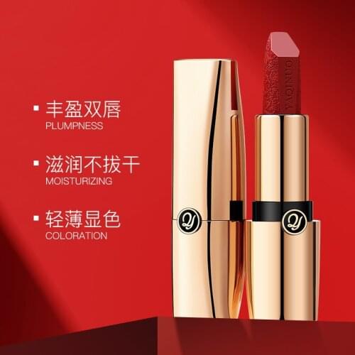 1Pcs Lipstick Moisturizing Nourish Waterproof Long-Lasting Non-Marking Non-Stick Cup Brighten Skin Tone 6 Colors Lip Makeup