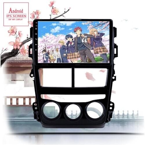 6G+128G Android 10.0 DSP Car Radio Multimedia Video Player For Toyota Vios Yaris 2018 2019 2020 Navigation GPS No 2din 2 din dvd