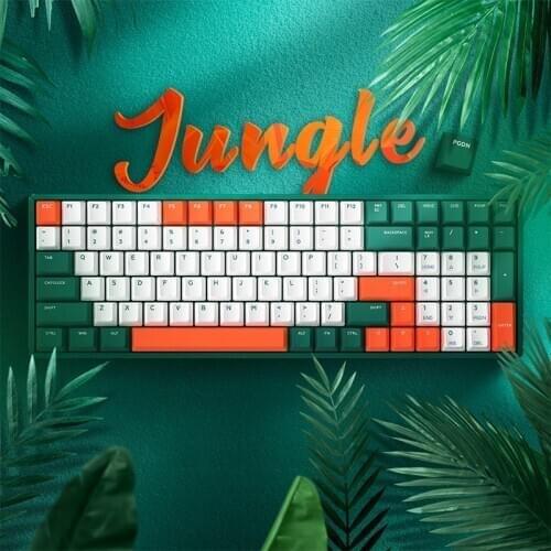 F96 Jungle Mystery Wireless Mechanical Keyboard