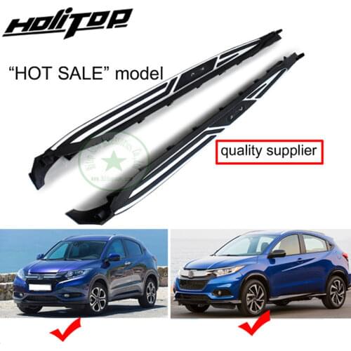 Side bar nerf bar running board for Honda HR-V VEZEL HRV 2015-2020,"Hot Sale" model,carbon steel bracket,loading 300kg,endurable