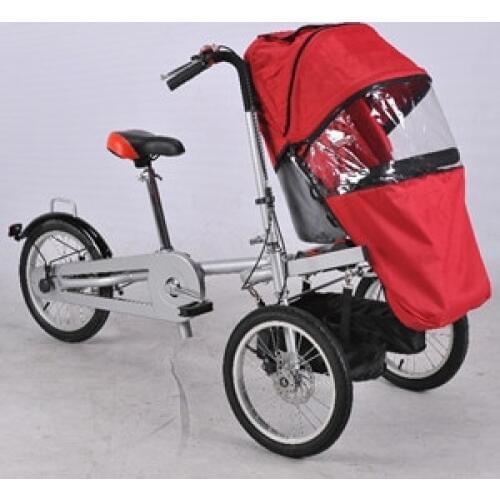 Rain Cover for Baby Stroller Mummy Baby Folding Three Wheels Trolleys Child Taga Bike Strollers Kids Bicycle Stroller Tricycle
