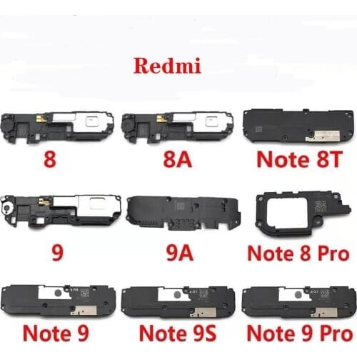 For Xiaomi Redmi 8 8A 9 9A Note 8T Note 8 Pro Note 9 Note 9S Note 9 Pro Loudspeaker Buzzer Ringer Board Replacement Spare Parts