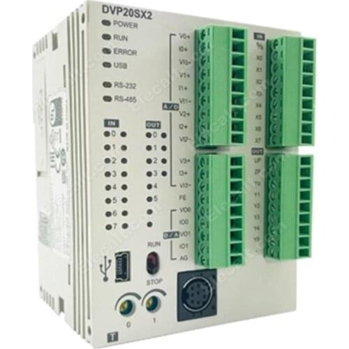 DVP20SX211T DVP-SX2 2nd Generation Analog I/O Slim PLC Module DVP-20SX211T Original New In Box