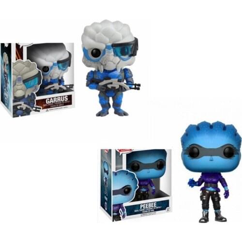 Mass Effect Peebee 189# Garrus 12# Action Figure 10cm Collection Limited Edition Model Toys for Children Christmas Gift