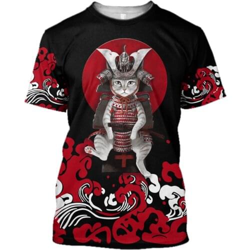 X-Safala Viking Celtics Raven Samurai Armor Wolf Tattoo 3D All Printed 1 T Shirts Summer Fashion Women Men Harajuku Casual Tee