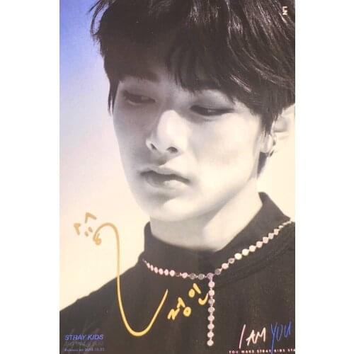 Hand signed Stray Kids I.N autographed photo I AM YOU K-POP 5*7 collection 102018BB
