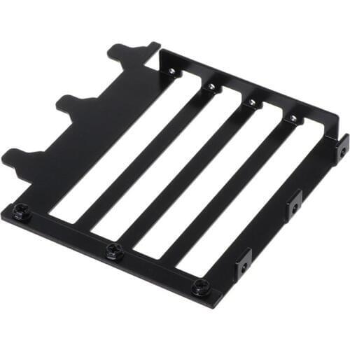 Metal Graphics VGA Card Holder Aluminum Graphics Card Side Converted Bracket Computer Cooler Cooling Radiator Support Stand