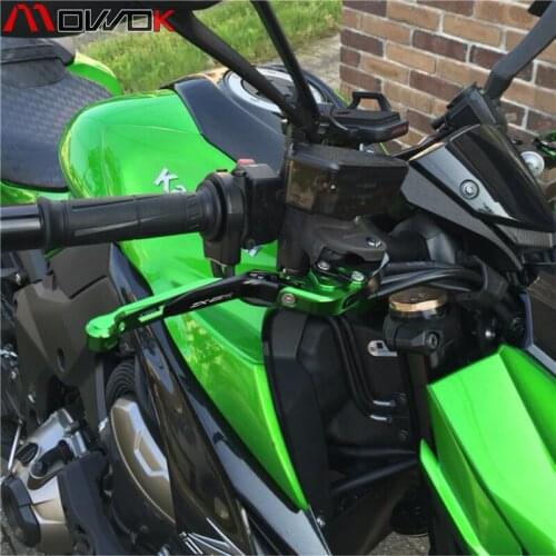 Motorcycle CNC Aluminum Brake Levers adjustable Folding extensible Clutch For Kawasaki Ninja ZX6R 636 2019-2020