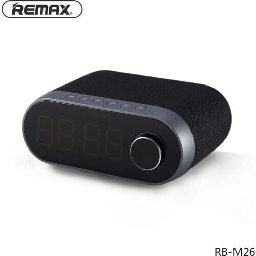 M26 Desktop Clock Control Bluetooth Audio FM Radio Can Insert TF Card LED Screen Display