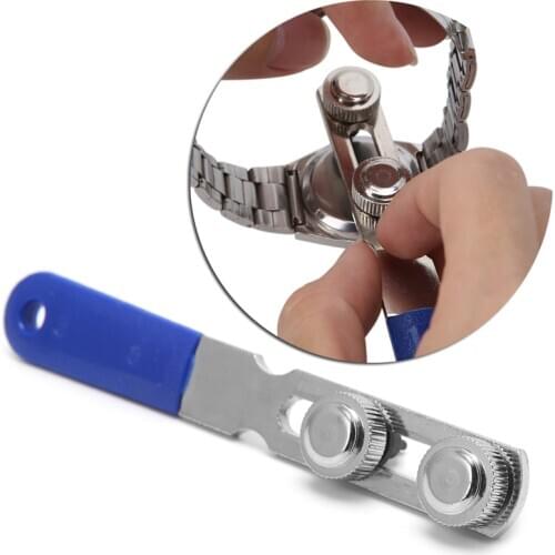 Watch Back Case Cover Opener Adjustable Remover Repair Wrench Watchmaker Tools