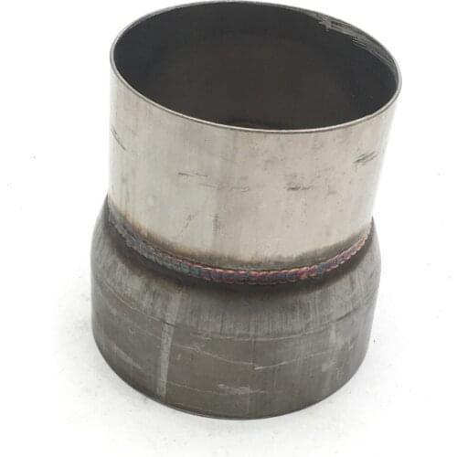 Auto Truck Piping Exhaust Reducer 4Inch ID To 3.5" ID For Mazda Dodge Acura