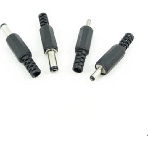 DC power plug 5.5*2.1 3.5*1.3 4.0*1.7 welded wire male head