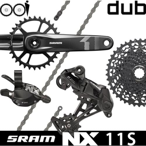 SRAM NX Groupset 1x11 11S Speed MTB Bike Kit Shifter Lever & Rear Derailleur & Cassette & X1 FC