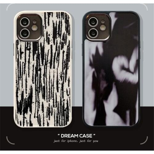 2021 Precision Plating Case For iPhone 12 Mini/11/12Pro Max XR XS Max Straight TPU Funda Capa Cover For iPhone SE 7 8Plus Phone