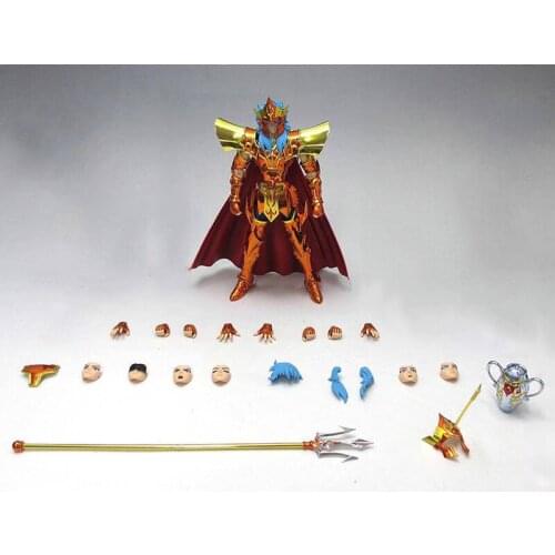 In-Stock Xc Star Model Saint Seiya Cloth Myth Ex 2.0 Sea Emperor Poseidon With Seal Pot & Arrow Helmet Metal Model Action Figure