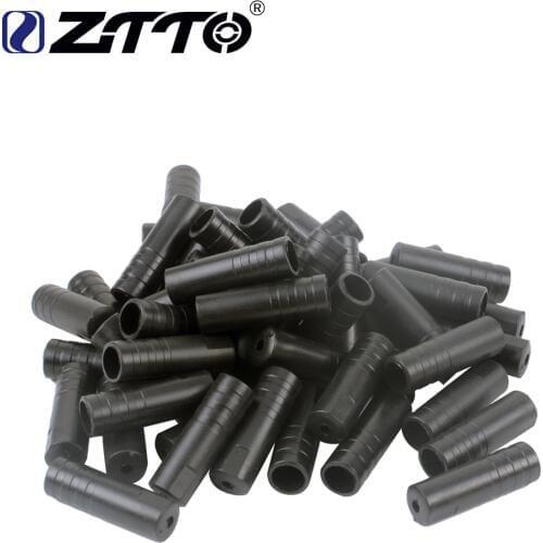 ZTTO 10pcs Bicycle Plastic Shifting Cable Housing Ferrule End Caps Ends Tips Cap Crimp Plastic Bike parts