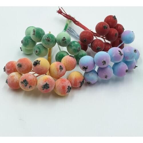Simulation Berry Bouquet DIY Hand Flower Arrangement Accessories Fake Wild Fruit Blueberry fruit Home Party Decoration