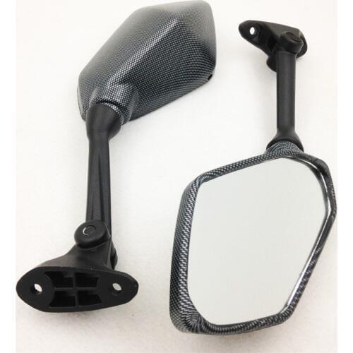 Afetermarket free shipping motorcycle mirror For Motorcycle Kawasaki ER-6F 2009 2010 Z1000SX Ninja 650R 400R 2011 Black rearview
