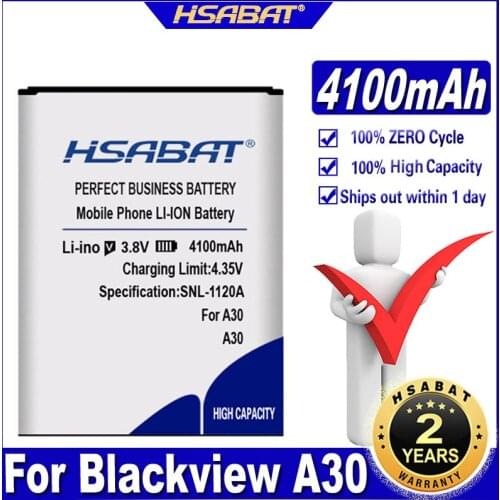 HSABAT A30 3600mAh Battery for Blackview A30 Batteries