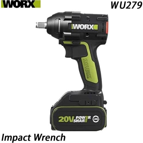 WORX Power Tools WU279 Brushless Lithium Battery Electric Impact Wrench Frame Woodworking Small Wind Cannon