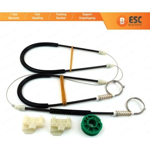 ESC Auto Parts EWR652 Electrical Power Window Regulator Repair Kit Front Right Door for Audi A4 B5 4/5 Door 1996-2001