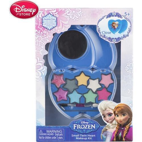Disney Frozen Makeup Toys Disney Princess Snow White Rapunzel Elsa Anna Pretend Makeup Toys for Girl Safety Non-toxic Set