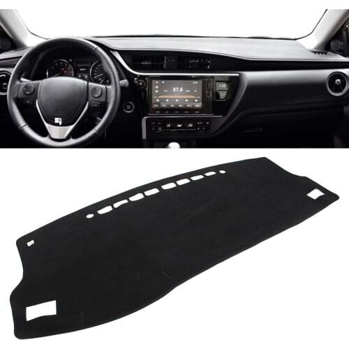 Car Dash Mat Dashboard Cover Dashmat Pad For Toyota Corolla 2014 2015 2016 2017 2018 LHD