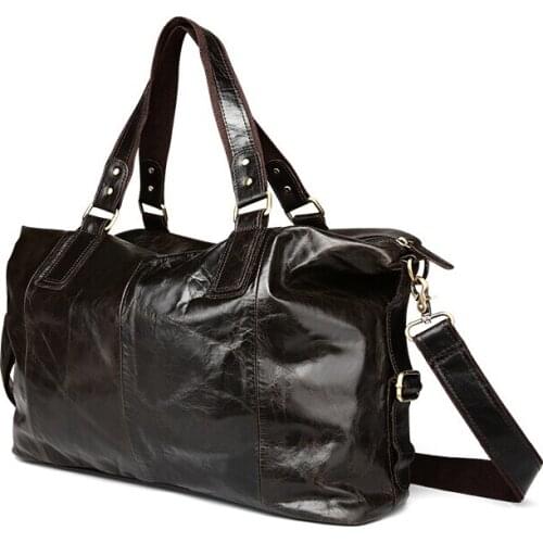 Leather men bag, casual shoulder bag, oil wax leather Messenger bag,pinepoxp bag