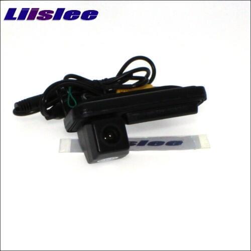 LiisLee Car Rear View Camera Instead of Original Factory Trunk Handle For Mercedes Benz B Class MB W246 B180 B200 Backup Camera