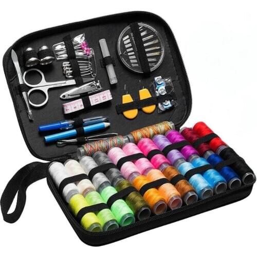 97pcsSewing Kits DIY Multi-function Sewing Box Set for Hand Quilting Stitching Embroidery Thread Sewing Accessories