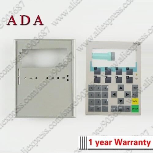 Plastic Front Covers Cases for 6AV6641-0CA01-0AX0 6AV6 641-0CA01-0AX0 OP77B Front Cover Case Housing Shell + Membrane Keypad