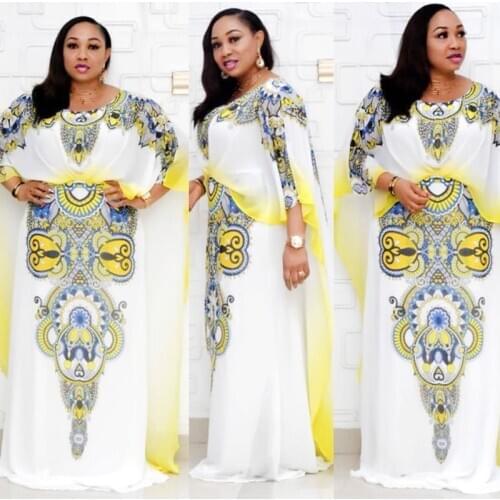 African Style Dresses For Women Dashiki Long Maxi Dress Africa Robe Plus Size Evening Party Dress African Clothes Fairy Dresses