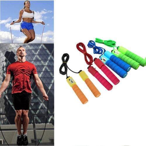 Professional Jump Ropes with Counter Sports Fitness Adjustable Fast Speed Counting Jump Skip Rope Weight Loss Skipping Wire 6