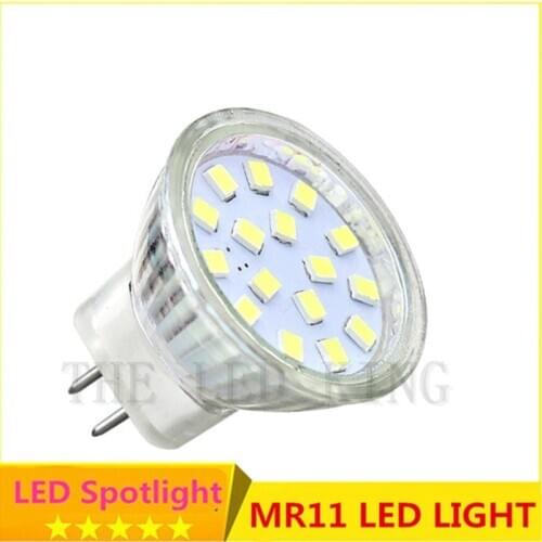 Super Bright Dimmable MR11 Lamp LED Spotlight AC 10-30V 3W 5W 7W GU4 2835 Bombillas Led Spot light replace Halogen lamps 20-50W