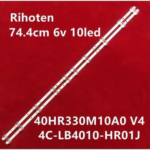 LED Backlight Strip for TCL 40A260 40F6F 40L2F 40D6 10X2 40S6500S 40S6500 40L2800C 40S2 40HR330M10A0 V4 4C-LB4010-HR01J HR02J